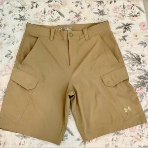 Under Armour Men's Performance Cargo Shorts - Khaki